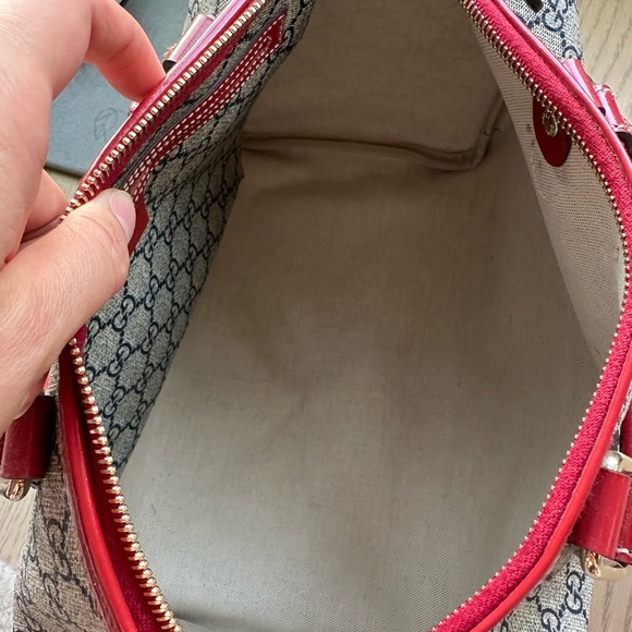 Gucci Monogram Tattoo Heart Joy Boston bag - Picture 5 of 12